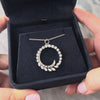 Vintage McTeigue & Co. Platinum 2.25cttw Diamond Mixed-Cut Swirl Pendant
