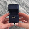 Vintage 14k Yellow Gold 1.31ct Onyx Diamond Bold Oval Ring - Video showing the piece