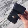 Antique Victorian 10k Yellow Gold Glass Pearl Lovely Decorated Line Ring - Video showing the piece