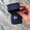 Vintage Platinum [Custom Carat] Mesmerizing Accented Cabochon Cocktail Ring - Video showing the piece