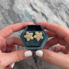 Vintage Large 18k Yellow Gold .94cttw Diamond Glittering Flower Stud Earrings - Video showing the piece
