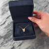 Vintage 14k Yellow Gold Friendly House Cat Slide Pendant - Video showing the piece