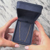 Vintage 14k Yellow Gold 1.2mm (Chain), 1mm (Bar Link) Lovely Dainty Bar Link Chain - Video showing the piece