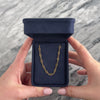 Vintage 14k Yellow Gold Stunning Filigree Chain Necklace  -Video showing the piece