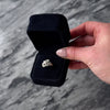 Vintage 14k White Gold .392cttw Diamond Elaborate Bypass Statement Ring  - Video showing the piece