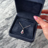Antique Art Deco Small 10k White Gold Synthetic Ruby Milgrain Detail Charm / Pendant - Video showing the piece