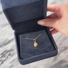 Antique Lightweight 14k Yellow Gold Pearl Classical Grecian Figure Charm / Pendant - Video showing the piece