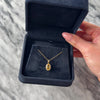 Estate Small 14k Yellow Gold [Custom Carat] Chic Geometric Pendant - Video showing the piece