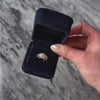 Antique Edwardian 10k Rosy Yellow Gold .345cttw Old European Diamond Halo Ring - Video showing the piece