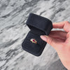 Vintage 14k Yellow Gold Ruby .216cttw Diamond Sinuous Crossover Ring - Video showing the piece