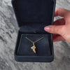 Vintage 10k Yellow Gold Lace-Up Boot Charm / Pendant - Video showing the piece