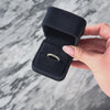 Vintage Platinum 1.392cttw White Yellow Champagne Brown Diamond Band Ring - Video showing the piece