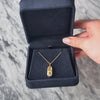 Vintage 14k Yellow Gold Diamond Sparkling Baby Shoe Charm / Pendant - Video showing the piece