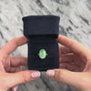 Vintage 18k Rosy Yellow Gold 5.81ct Jade Chic Architectural Solitaire Ring - Video showing the piece
