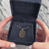 Vintage 14k Yellow Gold Adorable Little Girl Head Charm / Pendant - Video showing the piece