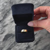 Vintage 14k Yellow Gold Diamond Trio Bypass Ring - Video showing the piece