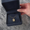 Vintage English 9k Yellow Gold Typewriter Charm / Pendant - Video showing the piece