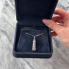 Vintage 14k White Gold Blue Sapphire Ruby Fantastic Guiding Lighthouse Pendant - Video showing the piece