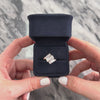 Vintage Platinum 1.15cttw Diamond Incredible Sparkling Bypass Ring - Video showing the piece