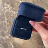 Vintage Hidalgo 18k White Gold Modular Stacking Enamel Band Ring - Video showing the piece