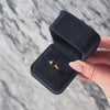 Vintage 14k Yellow Gold 1.5ct Garnet Diamond Crimson Beauty Ring - Video showing the piece