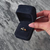 Vintage 10k Yellow Gold Blue Sapphire Diamond Ring -Video showing the piece