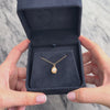 Antique Small 14k Yellow Gold Baroque Pearl Freeform Claw Charm / Pendant - Video showing the piece