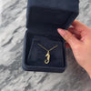 Vintage 14k Yellow Gold Swimming Detailed Seahorse Charm / Pendant - Video showing the piece