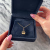 Vintage 18k Yellow Gold Dimensional Mountain Gondola Charm / Pendant - Video showing the piece