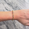 Vintage 18k Yellow Gold 1.21cttw Blue Sapphire .62cttw Diamond Superb Trio Link Bracelet - Video showing the piece