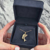Vintage 14k Yellow Gold Regal Queen Nefertiti Pendant - Video showing the piece