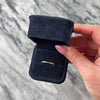 Antique 18k Yellow & White Gold Rounded Dimensional Etched Eternity Band Ring - Video showing the piece