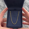 Vintage 14k Yellow Gold Stackable Twisted Rope Link 1.8mm Chain - Video showing the piece