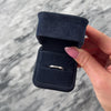 Vintage Platinum Diamond Chic Baguette Channel Band Ring - Video showing the piece