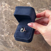 Vintage 10k White Gold 2.1ct Onyx Diamond Art-Deco Style Inlayed Setting Ring - Video showing the piece