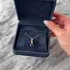 Antique 14k Yellow Gold Swiveling Dog Clip Charm Holder Pendant - Video showing the piece