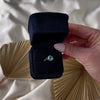 Vintage 10k Yellow Gold 1.88ct Topaz Bright Blue Ring - Video showing the piece