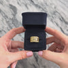 Vintage 18k Yellow Gold .52cttw Diamond Ornate Wide Geometric Ring - Video showing the piece