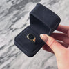 Vintage 10k Yellow Gold 2.6ct Onyx Bold East-West Signet Ring - Video showing the piece