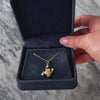 Vintage 14k Yellow Gold Figural Frog Charm / Pendant - Video showing the piece