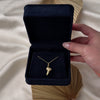 Vintage 10k Yellow Gold Boot Pendant / Charm - Video showing the piece