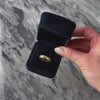 Vintage 14k Yellow Gold .9cttw Diamond Wavy Trail Of Lights Band Ring - Video showing the piece