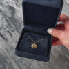 Vintage English 9k Yellow Gold Drama Masks - Melpomene & Thalia Charm / Pendant - Video showing the piece