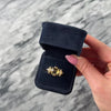 Vintage 18k Yellow Gold 2.44ct Citrine 1.12cttw Garnet Iolite Diamond Bold Cabochon Statement Ring - Video showing the piece