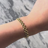 Vintage 14k Yellow Gold Y-Link Chain Bracelet - Video showing the piece