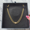 Antique Victorian 10k Yellow Gold Seed Pearl Clover Lorgnette Chain Necklace - Video showing the piece