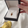 Antique 14k Yellow Gold 1.26ct Citrine Art Deco Charm Pendant - Video showing the piece