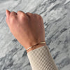 Antique 14k Yellow & Rose Gold Bar Link Swivel Clasp Watch Chain Bracelet  - Video showing the piece