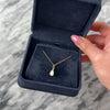 Vintage 14k Yellow Gold .57ct Opal Diamond Iridescent Charm / Pendant - Video showing the piece