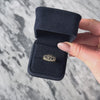 Antique Unusual 14k Yellow & White Gold Black Enamel "1927" Ring - Video showing the piece